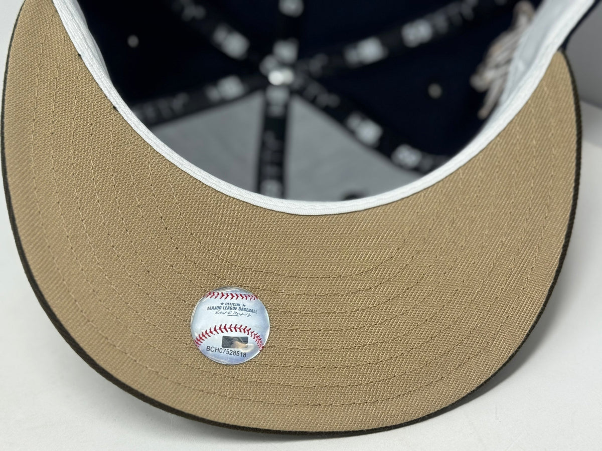 Boston Red Sox 1961 All Star Game Light Navy Brown Visor Brim New Era Hat