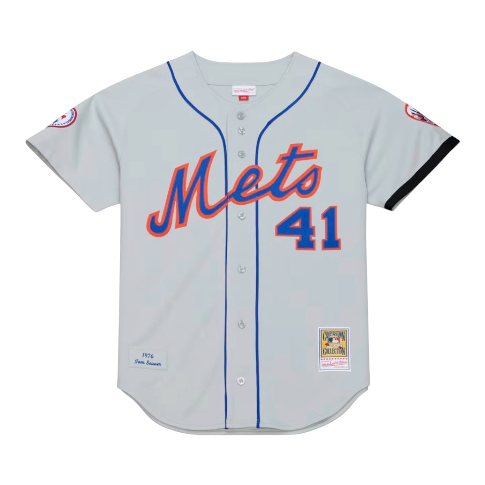 Tom Seaver New York Mets 1976 Gray Authentic Jersey