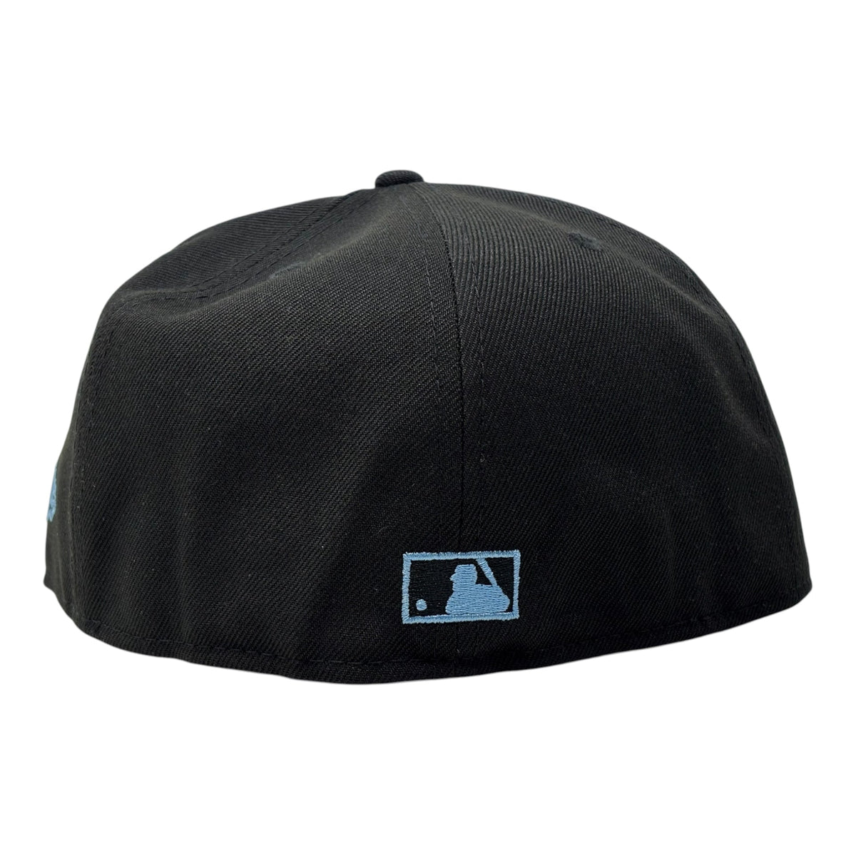 New York Yankees 1996 World Series iconic interlocking Fitted Hats-Black Sky