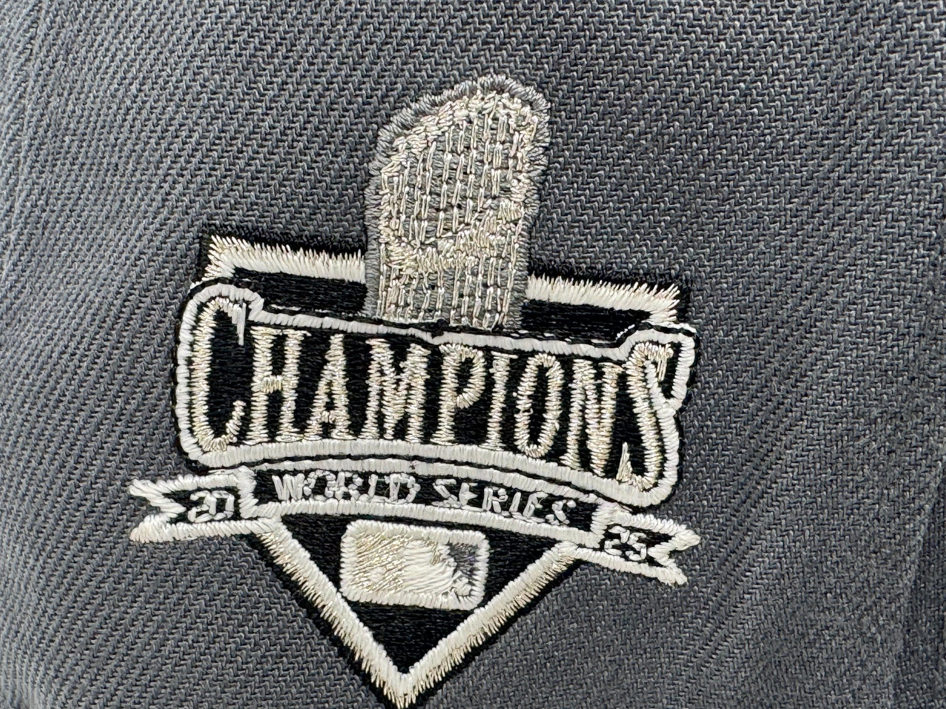 Los Angeles Dodgers 2025 World Champions Fitted Hats- Dark Gray