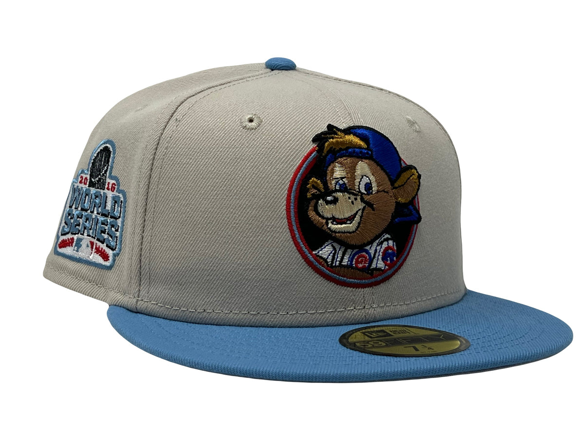 Chicago Cubs 2016 World Series "Stone Pack" New Era Fitted Hat