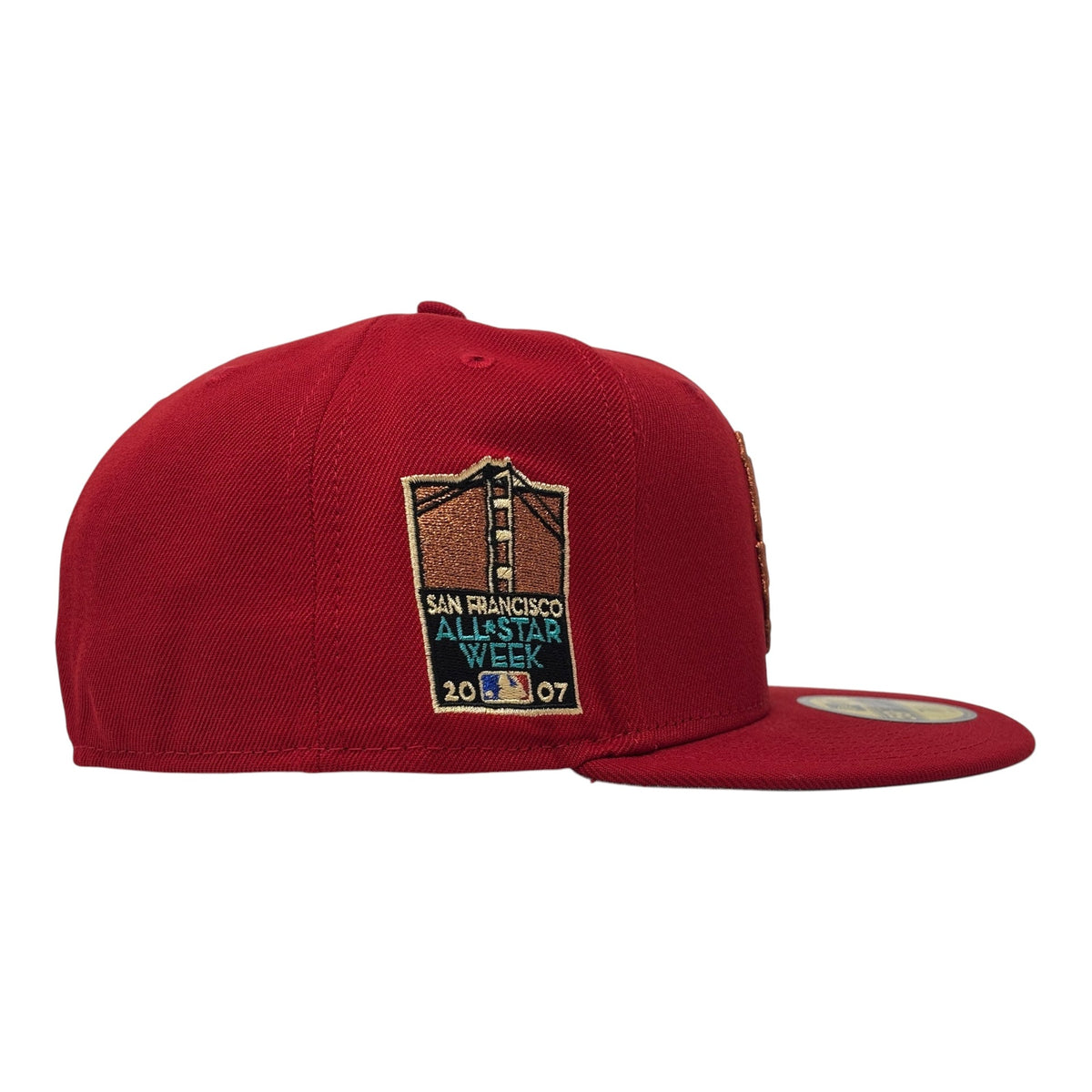 San Francisco Giants 2007 All Star Week 59Fifty New Era Fitted Hats-Red