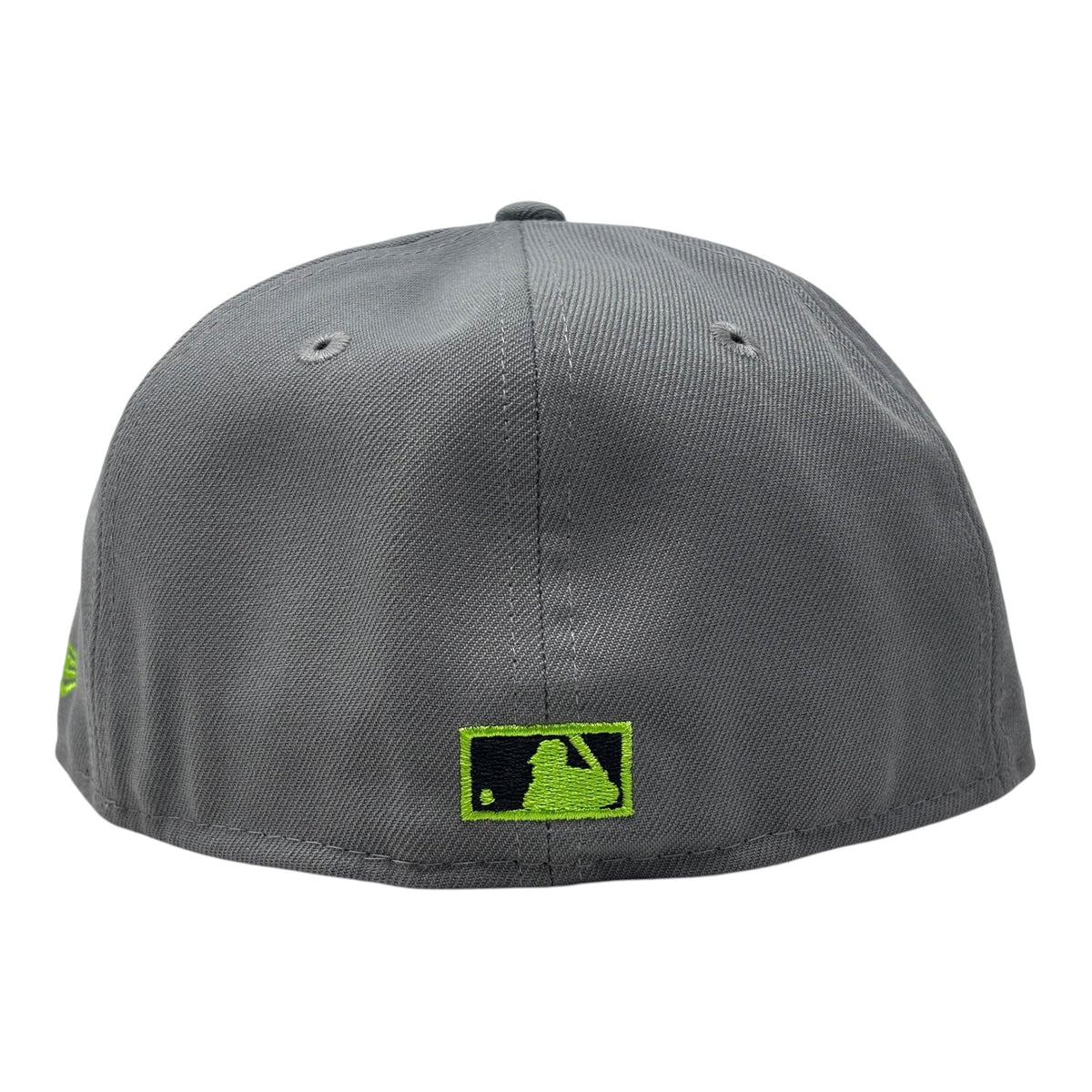 Los Angeles Angels 50th Anniversary Fitted Hat-Gray Lime