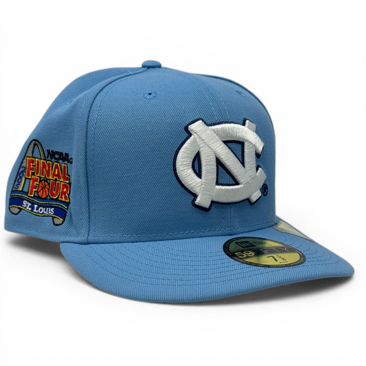 North Carolina  2005 Final  Four New Era  59Fifty Fitted Pre-Curved Sky Blue