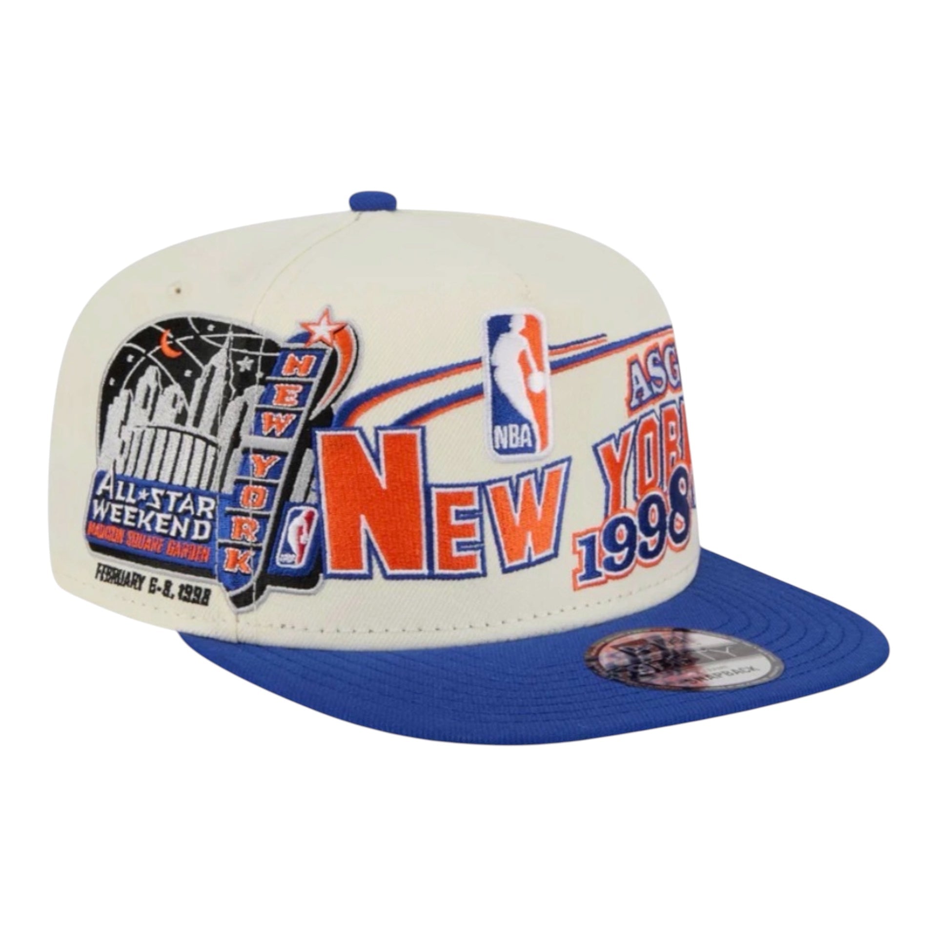New York Knicks Hardwood Classics 1998 All-Star Game 9FIFTY A-Frame Snapback
