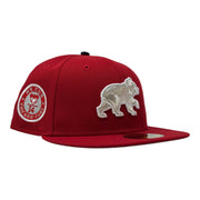 Chicago Cubs 1990 All Star Game 59Fifty New Era Fitted Hat-Red