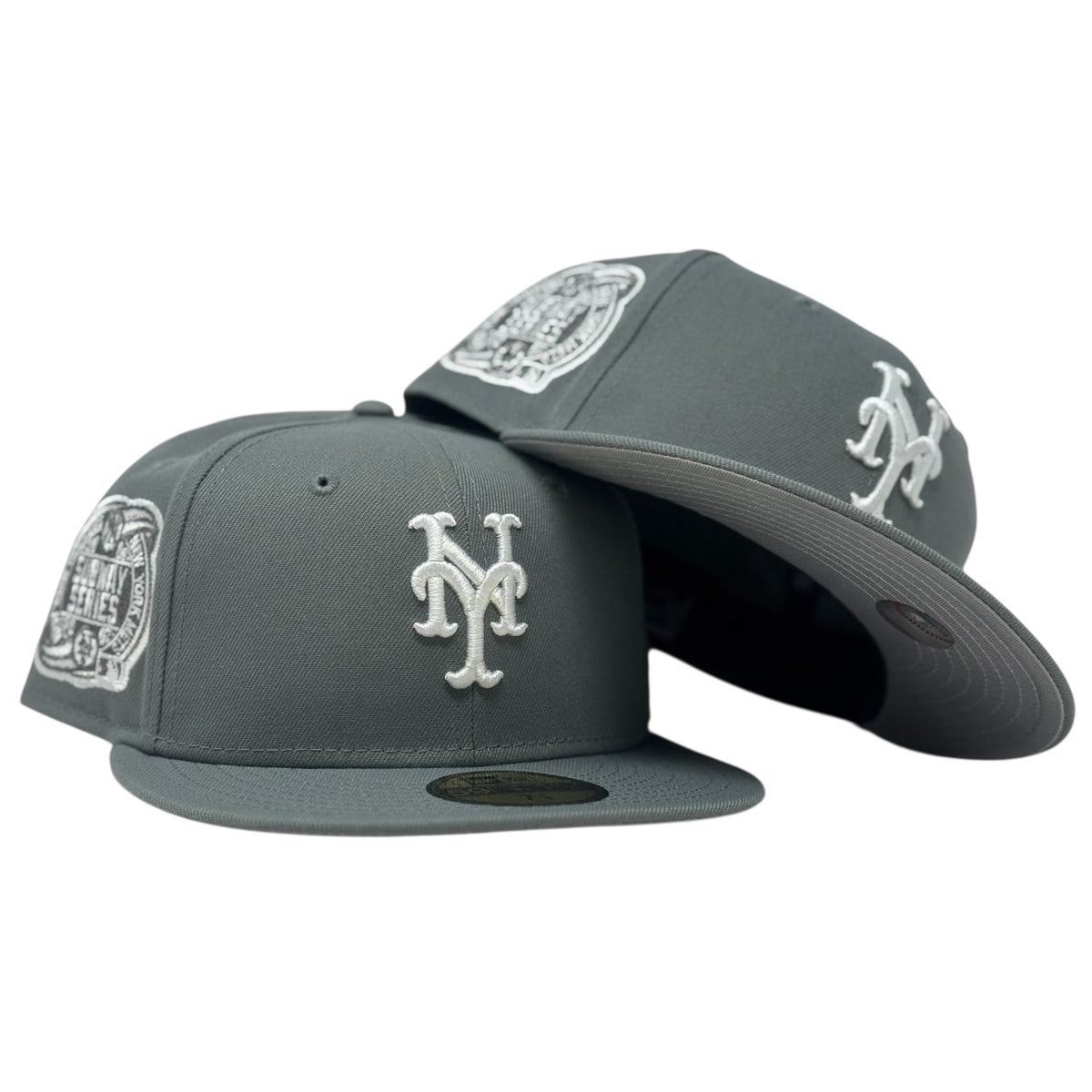 New York Mets Subway Series 59Fifty New Era Fitted Hat-Gray