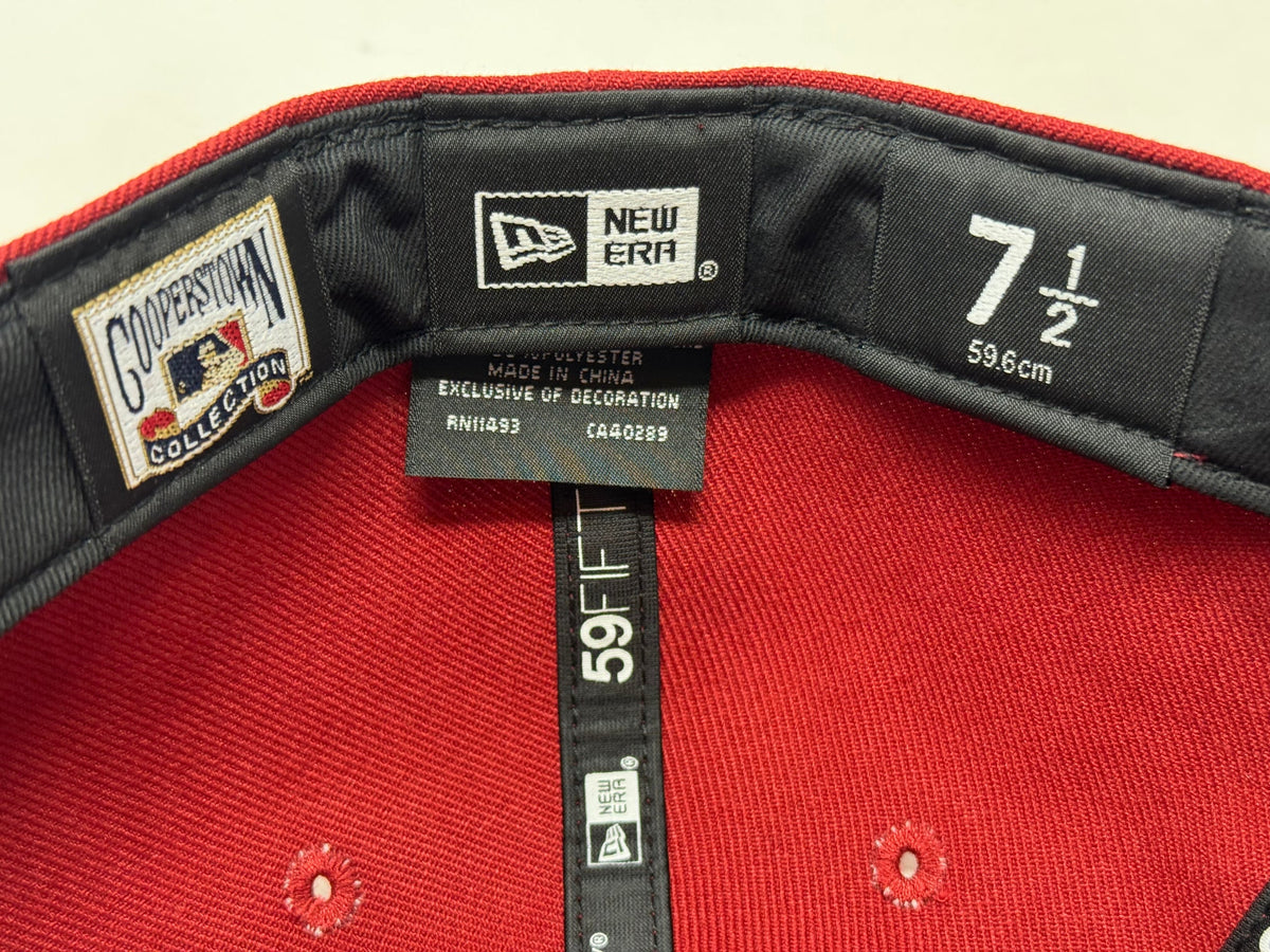 Philadelphia Phillies 1996 All Star Game Brick Red Fitted Hats