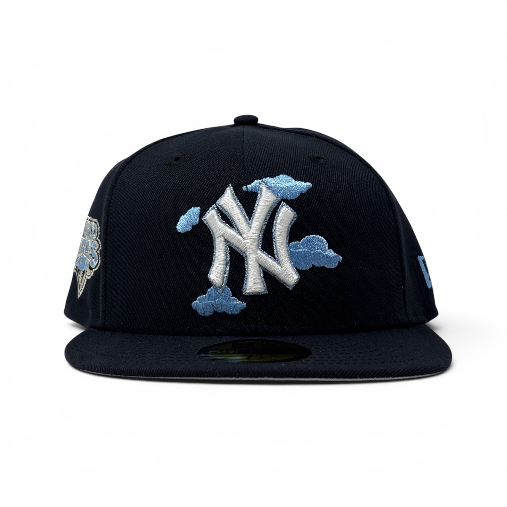 New York Yankees 2009 World Series Cloud Pack Fitted Hats-Navy