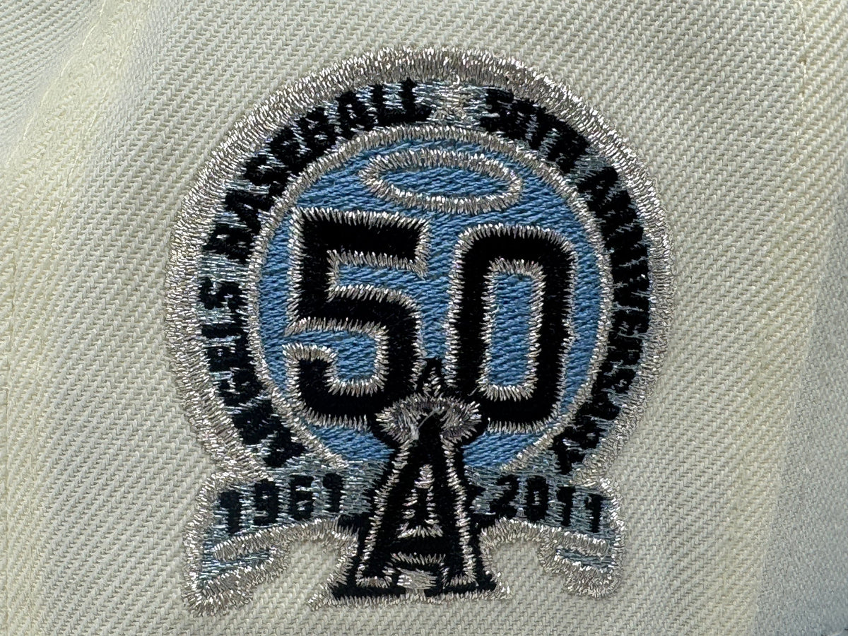 Los Angeles Angels 50th Anniversary New Era Fitted Hats