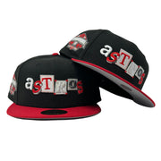 Houston Astros 2022 World Series Champions Ransom Note Pack New Era Fitted Hat