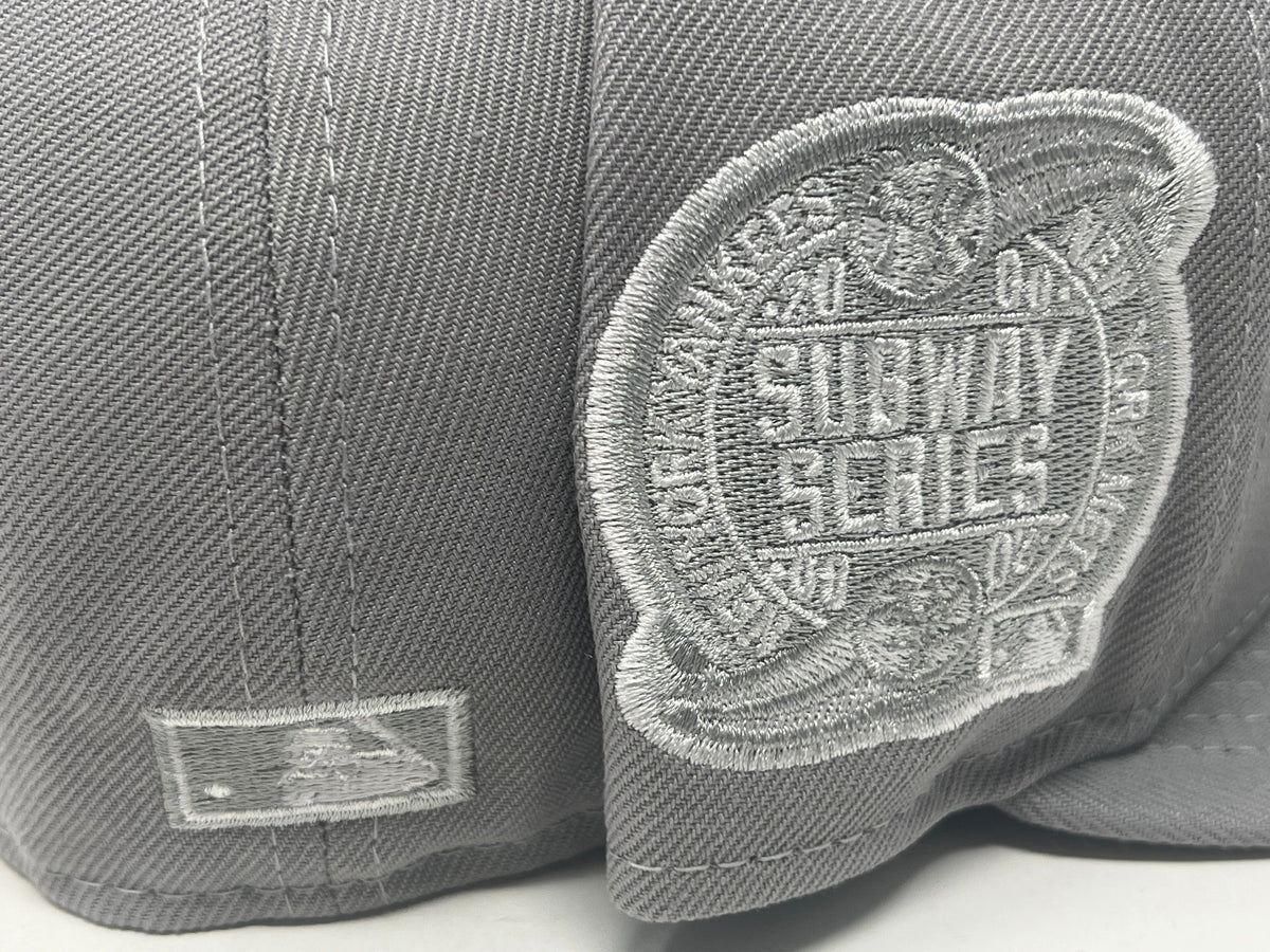 New York Yankees Subway Series Light Gray New Era Fitted Hat