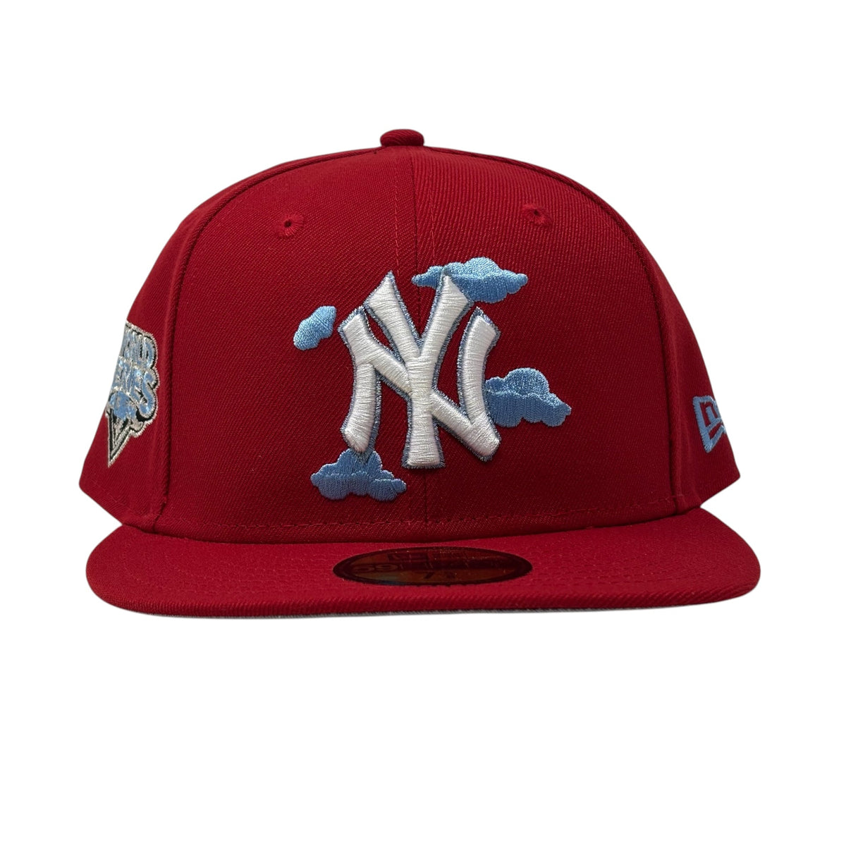New York Yankees 2009 World Series Cloud Pack Fitted Hats-Red