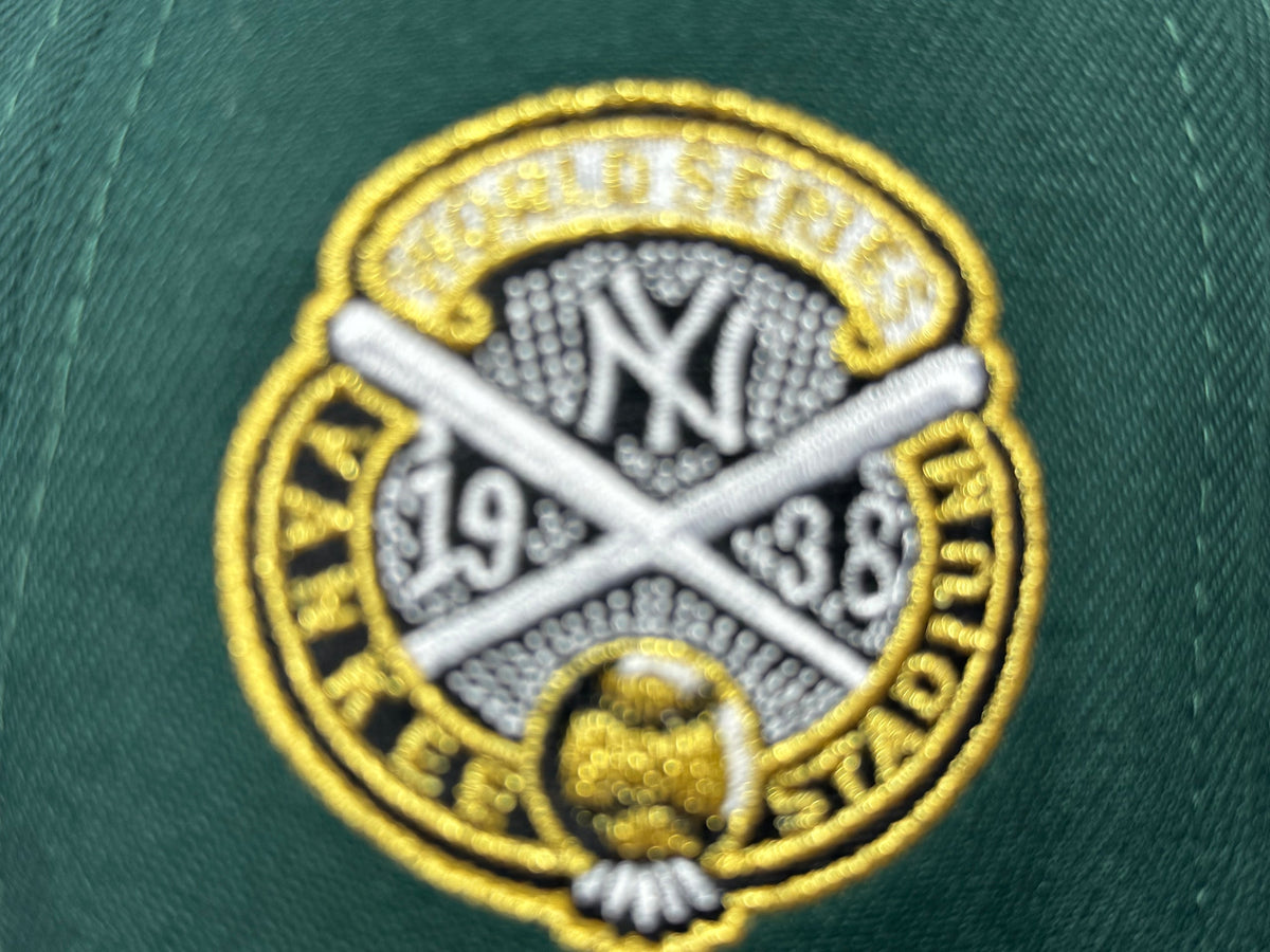 New York Yankees 1938 World Series Dark Green Fitted Hats