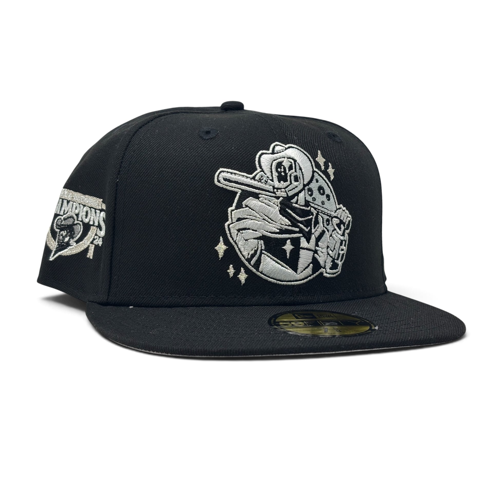 Houston Sugar Land Space Cowboys Triple A National Champions Fitted-Black