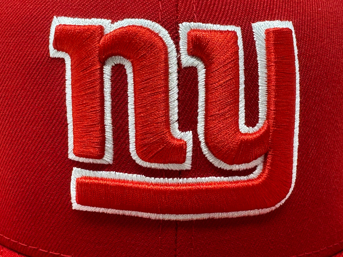 Red New York Giants Super Bowl XLVI 59Fifty Fitted Hat-Red