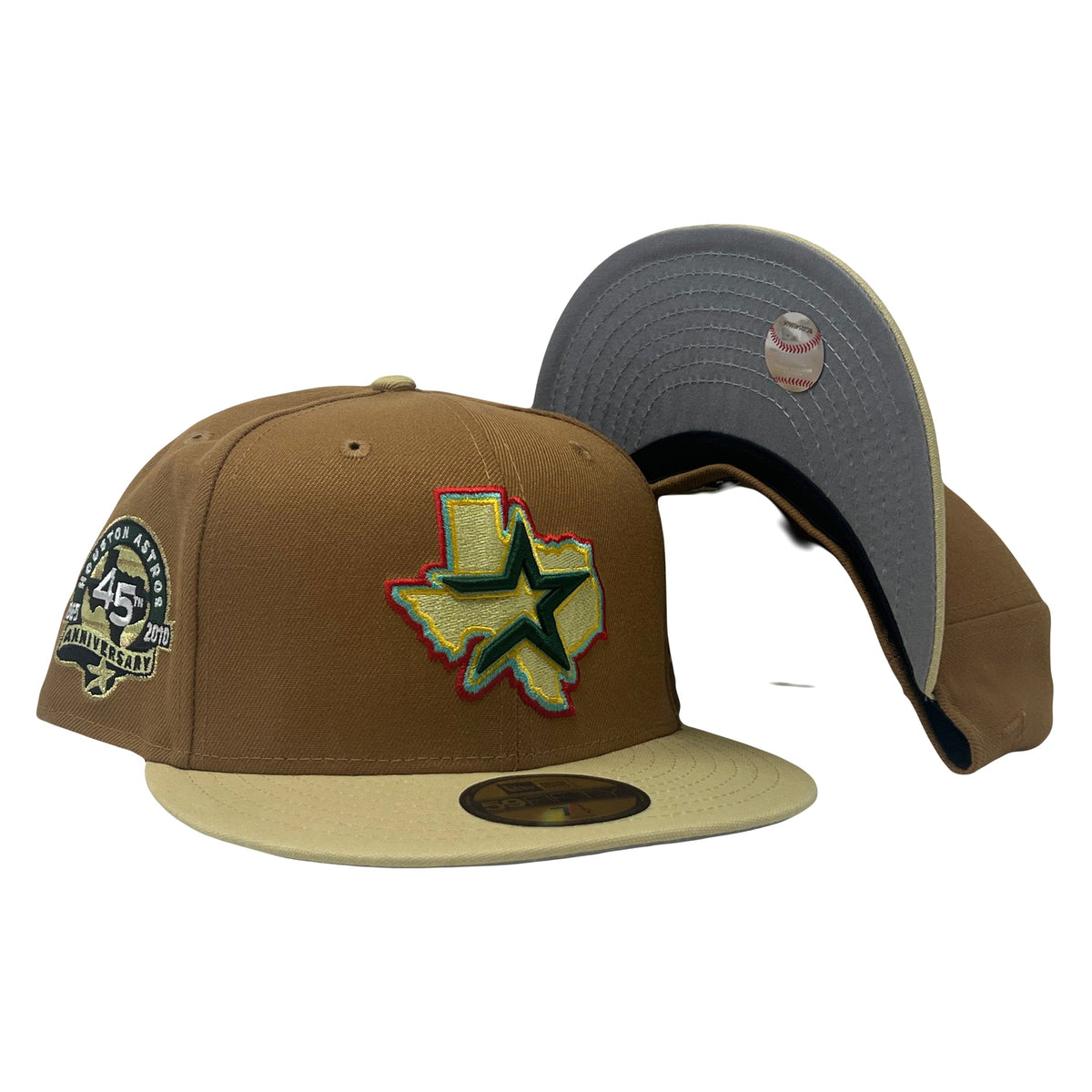 Houston Astros 45th Anniversary New Era Fitted Hat