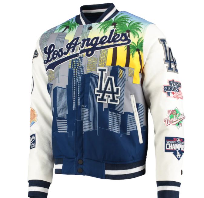Los Angeles Dodgers Remix Varsity Jacket - Sports World 165