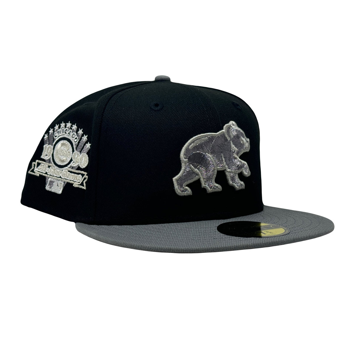 Chicago Cubs 1990 All Star Game Black 59Fifty New Era Fitted Hat