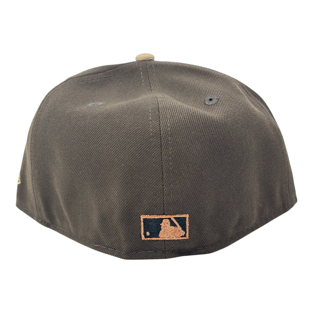 New York Yankees 1999 World Series Cow Print Fitted Hat Brown