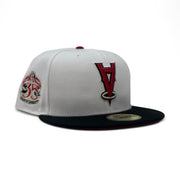 Los Angeles Angels 35th Anniversary Upside Down Logo Fitted Hats