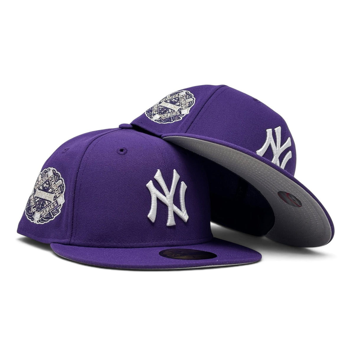 New York Yankees 1939 World Series 59Fifty New Era Fitted Hat-Purple