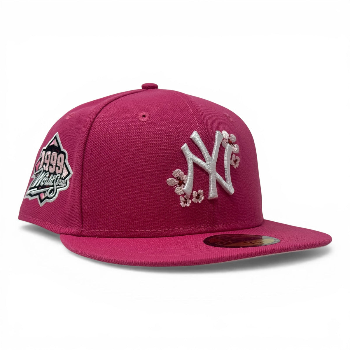 New York Yankees "Cherry Blossom Pack" New Era Fitted Hat-Hot Pink