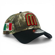 Mexico 2026 World Baseball Classic 9Forty A-Frame Snapback-Real Tree