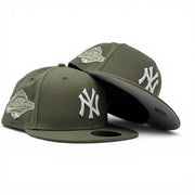 New York Yankees 1996 World Series Olive 59Fifty New Era Fitted Hat