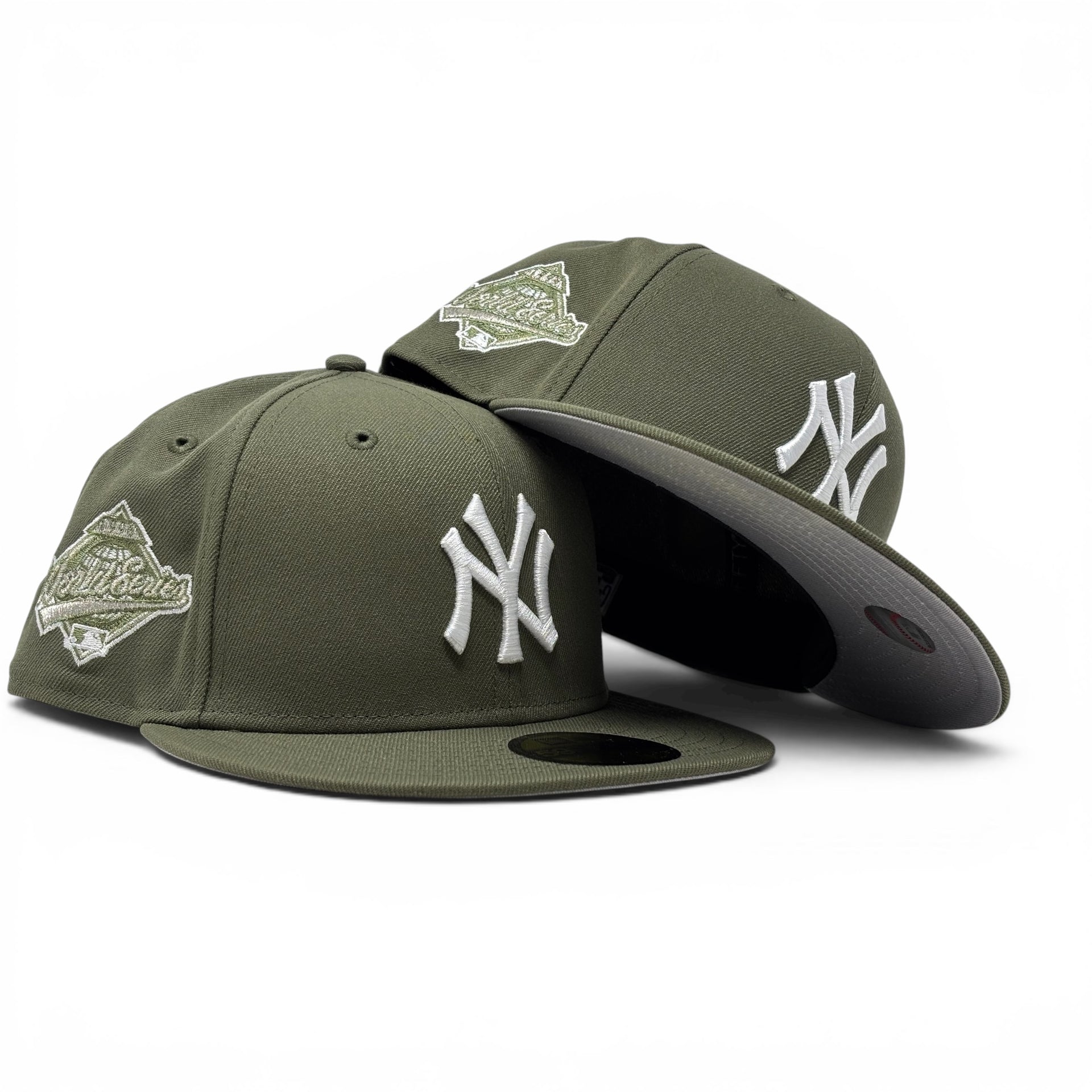 New York Yankees 1996 World Series Olive 59Fifty New Era Fitted Hat