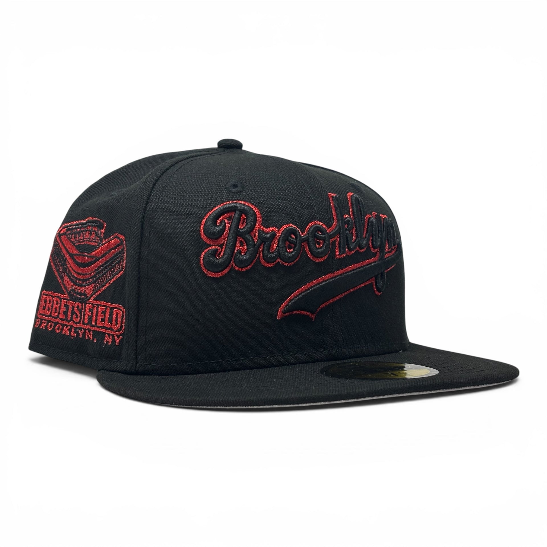 Brooklyn Dodgers Ebbets Field New Era Fitted Hat-Black