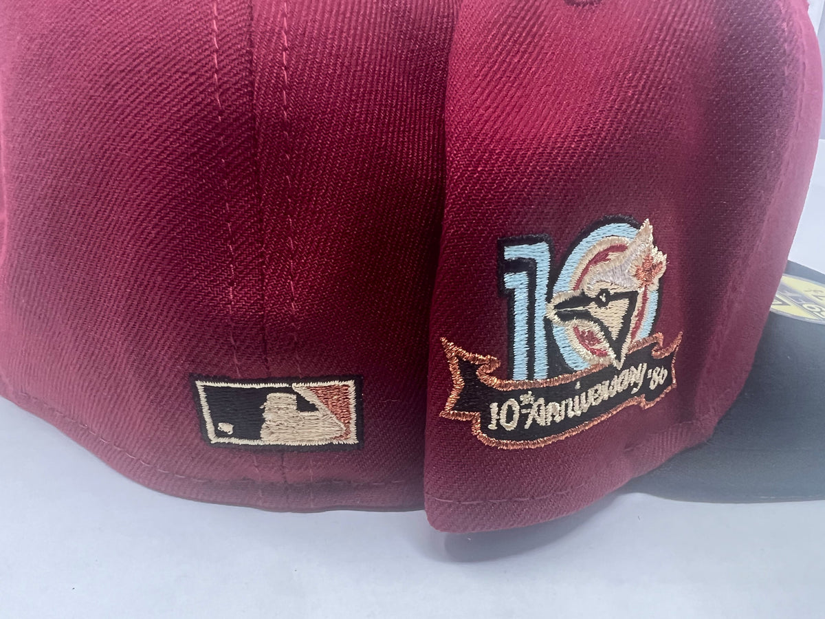 Russet Black Toronto Blue Jays 10th Anniversary New Era Fitted Hat