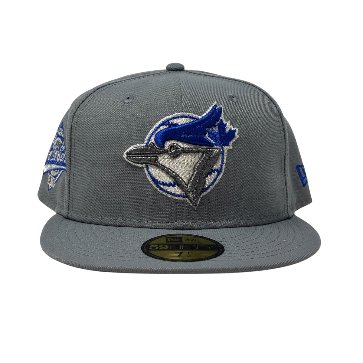 Toronto Blue Jays 1993 World Series Fitted Hats-Light Gray