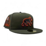 Chicago Cubs 2016 World Series 59Fifty New Era Fitted Hat-Olive