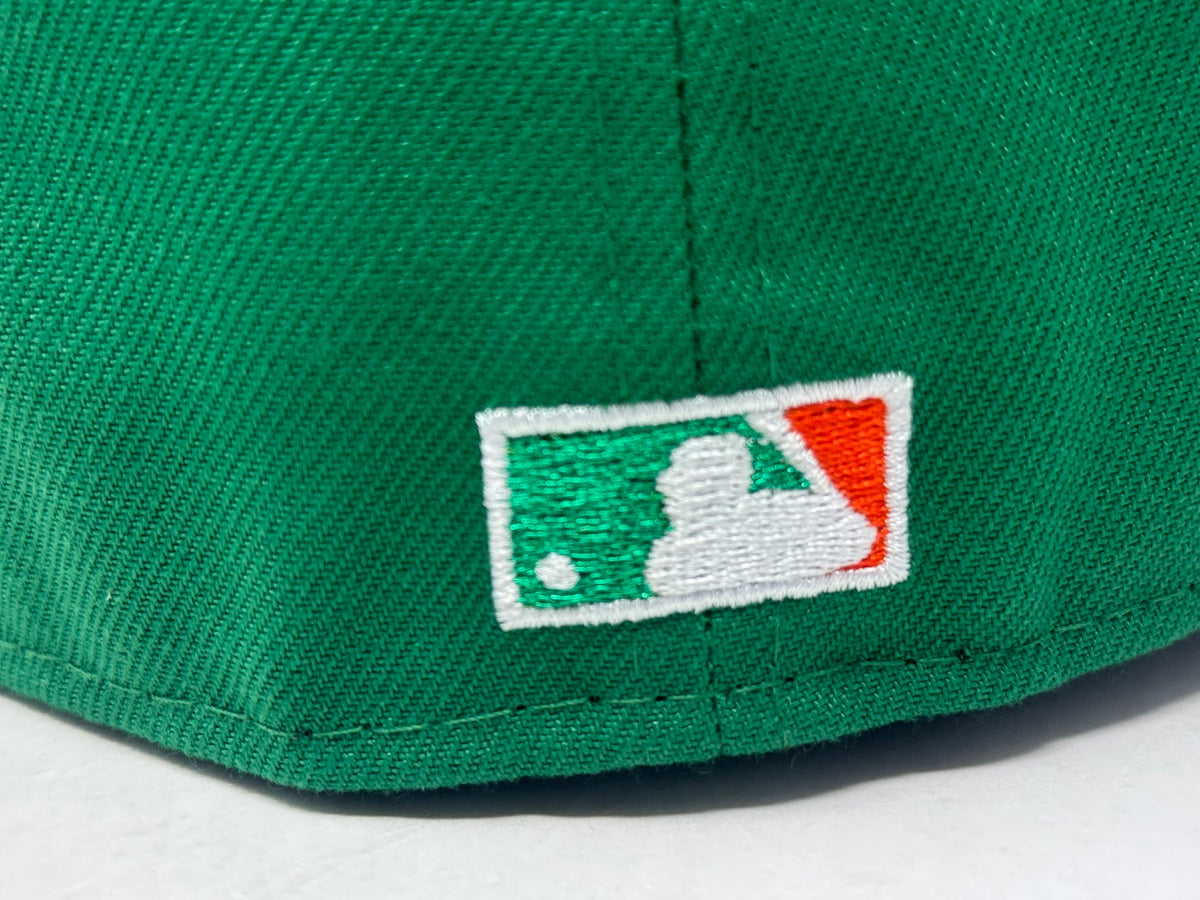 New York Mets 1969 World Series Fitted Hats-Kelly Green