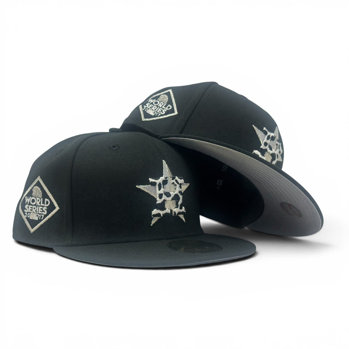 Houston Astros 2017 World Series "Cow Print" 59Fifty Fitted Hats