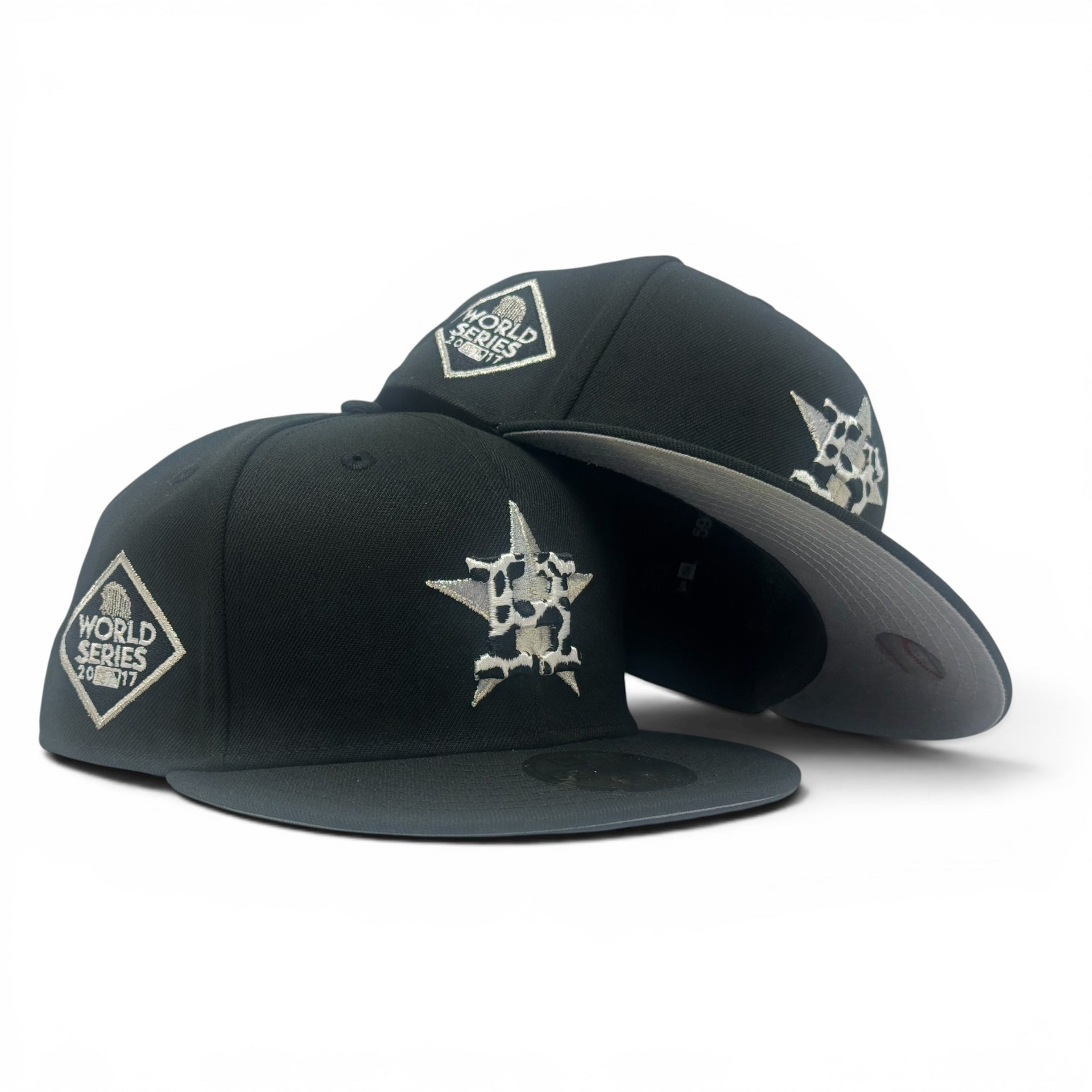 Houston Astros 2017 World Series "Cow Print" 59Fifty Fitted Hats