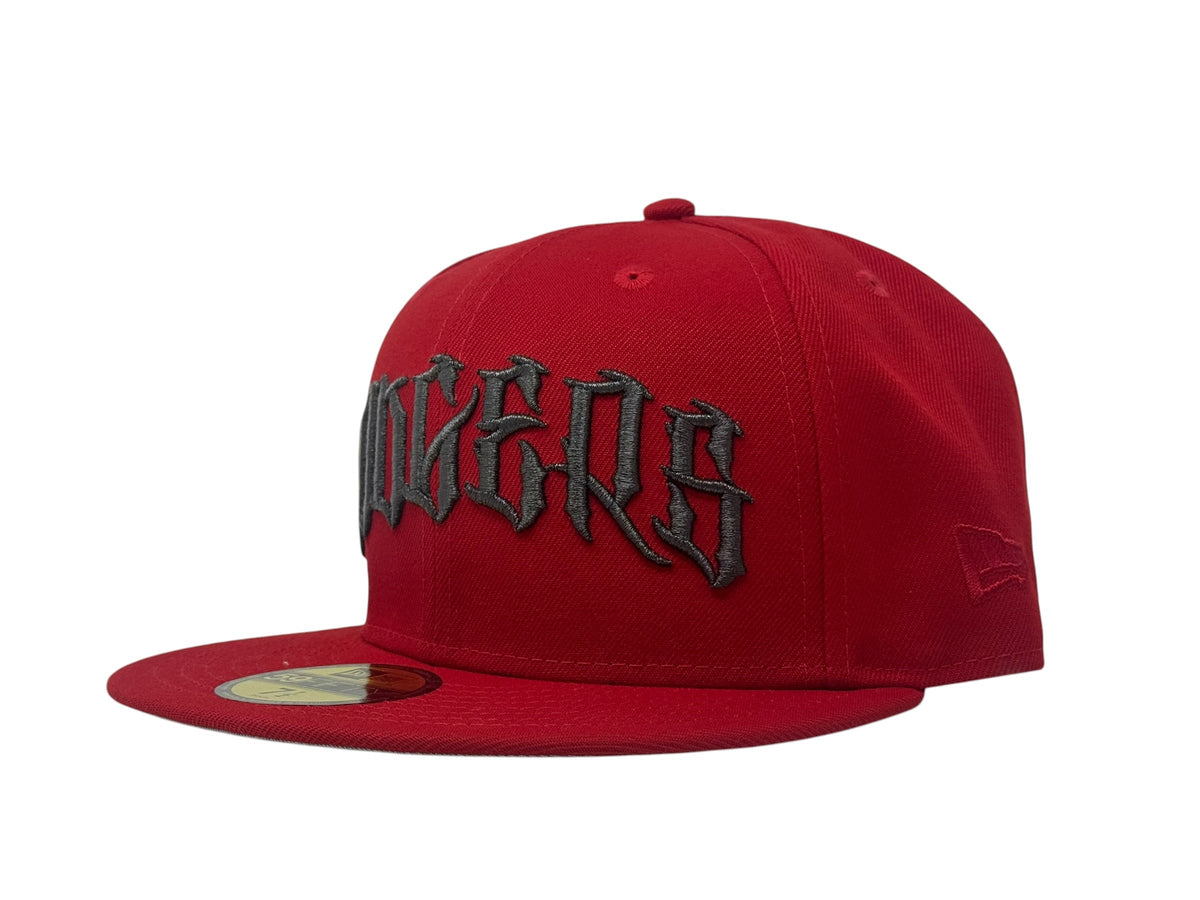 Los Angeles Dodgers 2025 World Champions Fitted Hats- Red