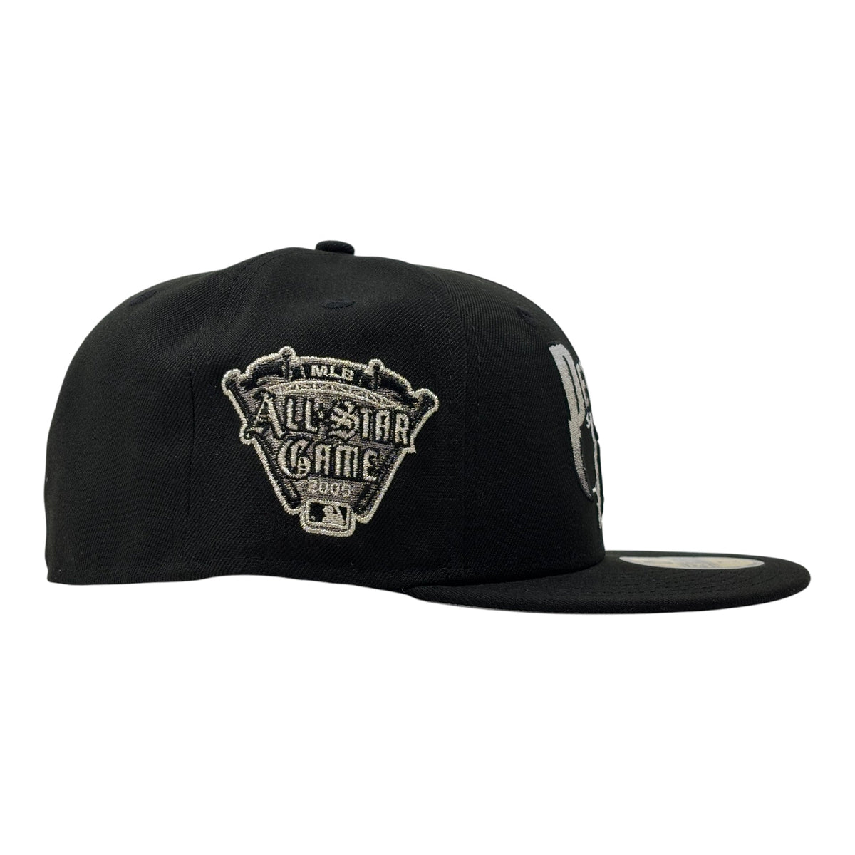 Detroit Tigers 2005 All Star Game "Metallic Pack" New Era Fitted Hat-Black