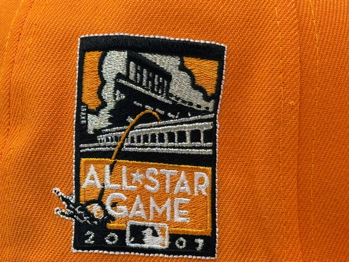 San Francisco Giants 2007 All Star Game Fitted Hats to Match Orange Citrus