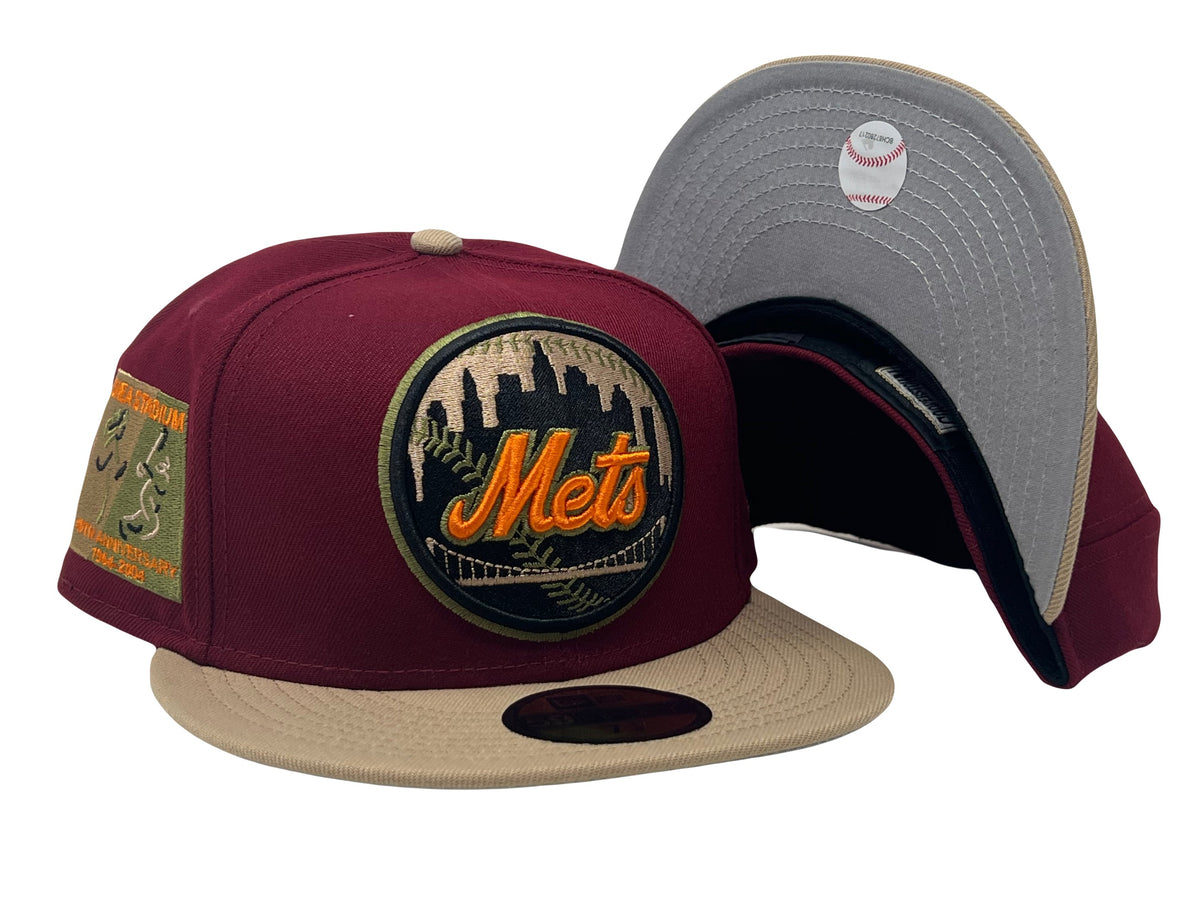 New York Mets Shea Stadium "Fall Foliage" Pack New Era Fitted Hat 