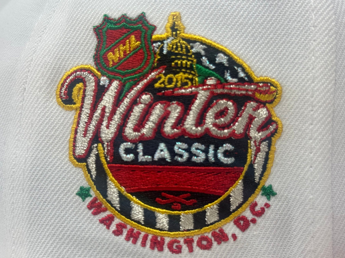 Chicago Blackhawks 2015 Winter Classic New Era Fitted Hats-White Red