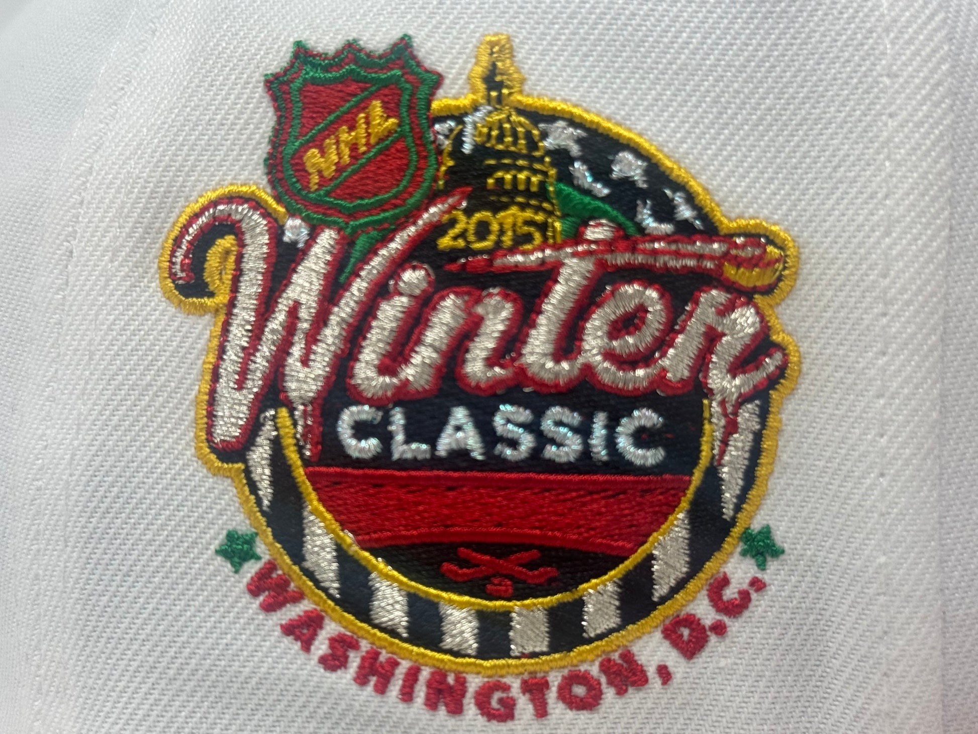 Chicago Blackhawks 2015 Winter Classic New Era Fitted Hats-White Red