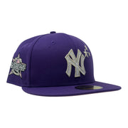 New York Yankees 2026 All Star Game "Star Pack" Pink Brim Fitted Hats-Purple