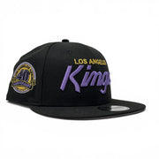 Los Angeles Kings 40th Anniversary New Era 9Fifty Snapback-Black