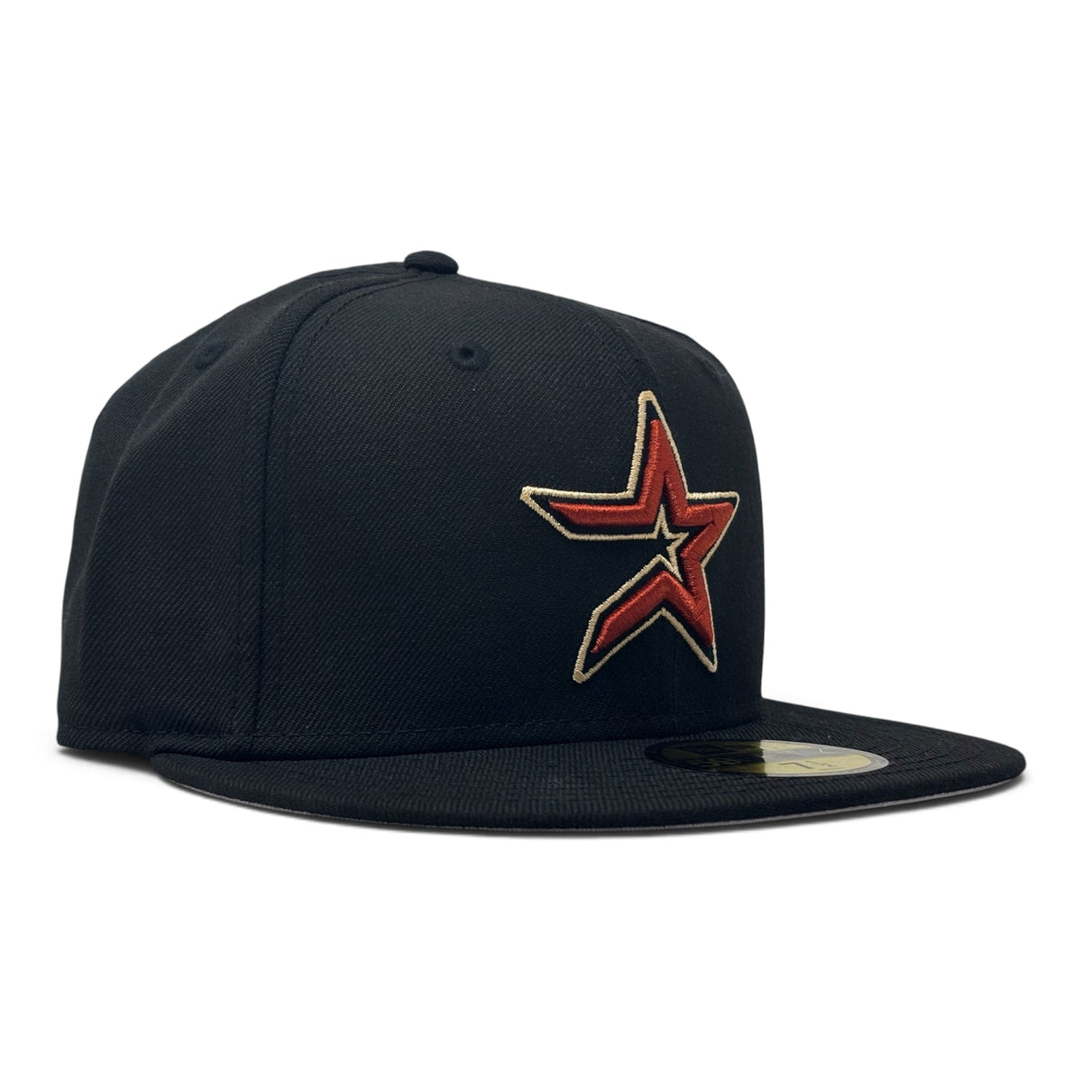 Houston Astros 2005 World Series Black Gray Brim New Era Fitted Hat