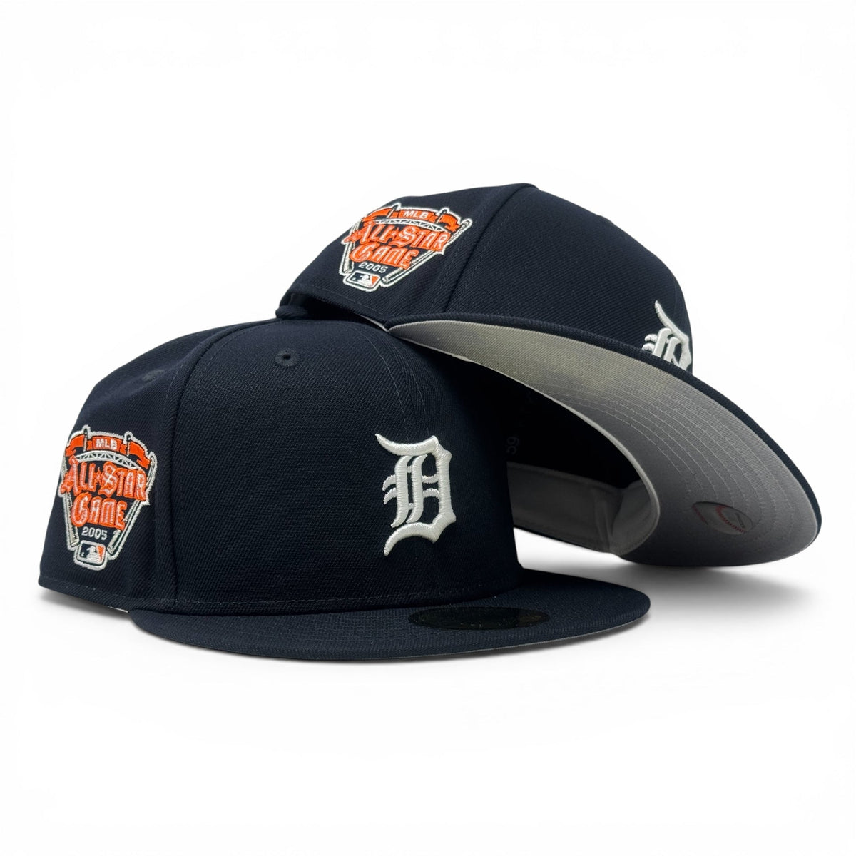 Detroit Tigers 2005 All Star Game Dark Navy Blue 59Fifty New Era Fitted Hat