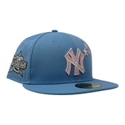 New York Yankees 2026 All Star Game "Star Pack" Pink Brim Fitted Hats-Sky Blue