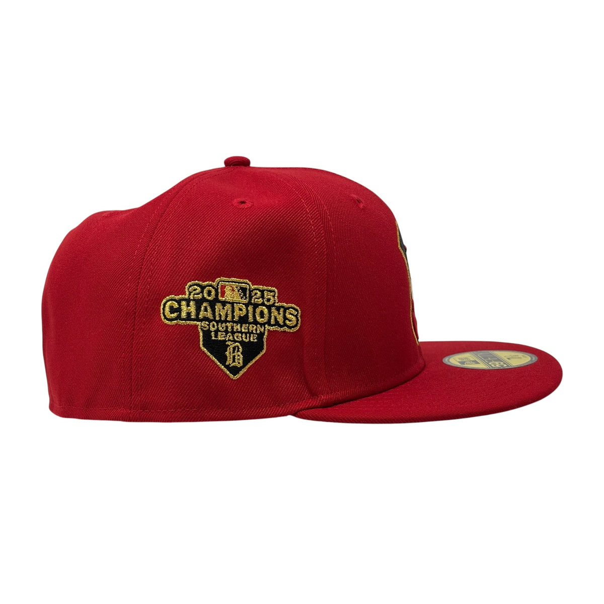Birmingham Barons 2025 Southern League Champions 59Fifty Fitted Hat-Red