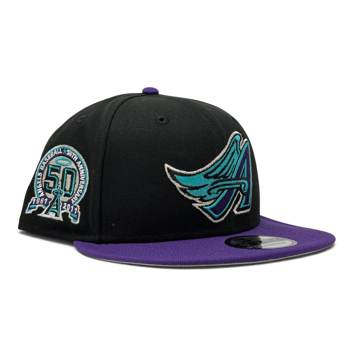 Los Angeles Angels 50th Anniversary 9Fifty New Era Snapback Hats-